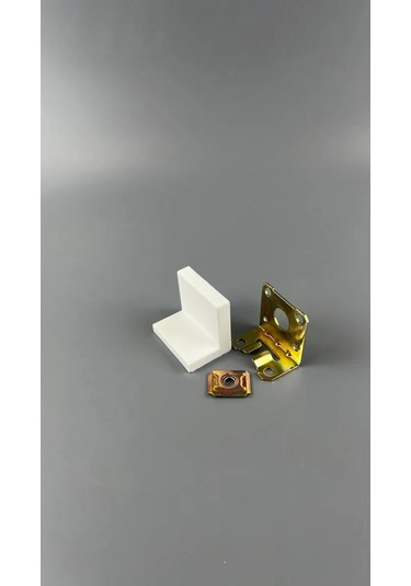 Mebel'naa Furnitura Mystery L Köşe Ayarlanabilir Kapaklı Mobilya Gölgeliği 340806280 Beyaz