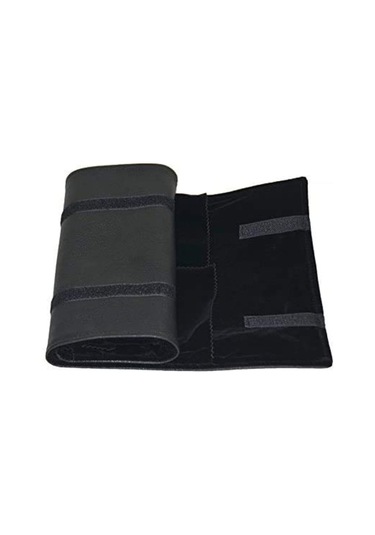 Springsun Yolculuk İçin Kadife Kuyumluk Saklama Çantası - 16 Tane Kolye/bilezik Bölmesi İle Dolaşım Kolaylığı Ve Korumalı Tasarım Siyah Berdo