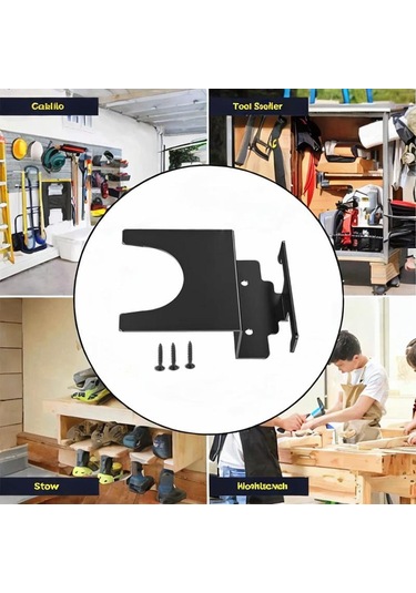 Homyl Açı Taşlama Makinesi Tutucu Taşınabilir Depolama Siyah