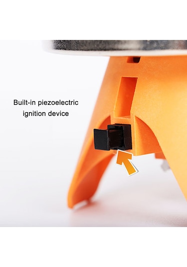 Kosona Outdoor Camping Gazlı Ocak, Rüzgar Engeli Ve 1800w Güçlü, Taşınabilir Çadır Çalışma Aleti, Inox Ve Alüminyum Malzeme Çok Renkli