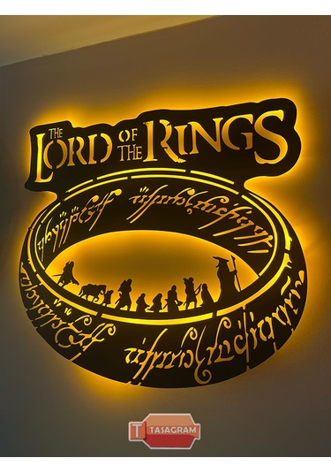 Lord Of The Rings Metal Tablo