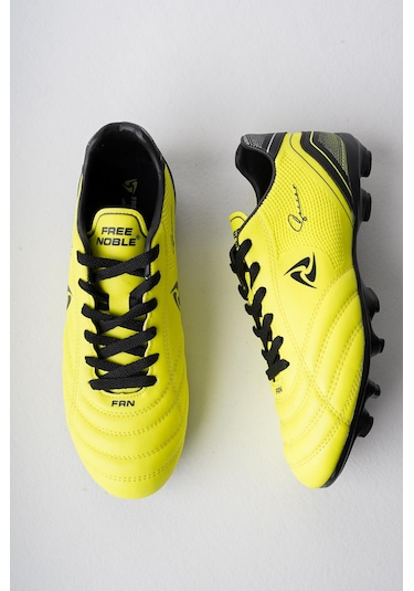 Muggo Pascal Unisex Garantili Krampon Halı Saha Futbol Spor Ayakkabı Yeşil