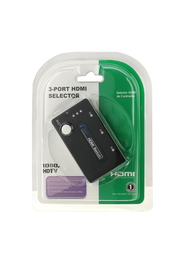 Sones Mini 3x1 Hd 1080p Hdmı V1.3 Seçici Uzaktan Kumandalı Hdtv / Stb / Dvd / Projektör / Dvr İçin