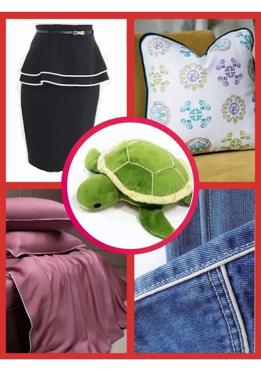 Tby Pamuklu Bitki Düzeni Kenar Bantı 12 Mm, 65,8 M 159308371