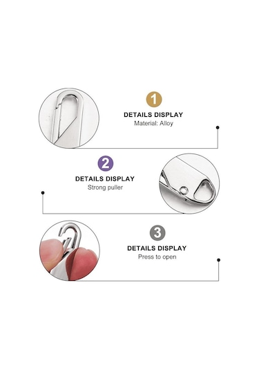 Siyah 5/10/15 Adet  Çıkarılabilir Fermuar Kafası Anında Fermuar Tamir Takımları Fermuar Kaydırıcı Dıy Dikiş Zanaat Dikiş Kitleri Fermuarlar 10pcs