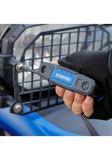 Workpro Wp222028 8 Parça Cr-v Metrik Çakı Tipi Profesyonel Allen Anahtar Takımı