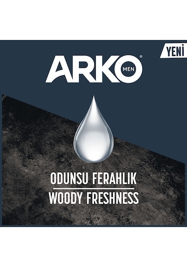 Arko Men Black Edition Tıraş Kolonyası 4 x 255 ML