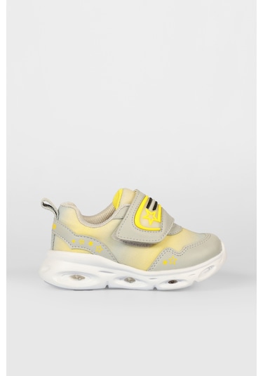 Vicco Kita Iı Işıklı Erkek Okul Öncesi Gri Spor Ayakkabı Gri