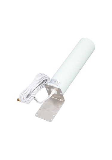 Symbee 10dbi Yüksek Kazanç Dış Mekan Anteni, 698-2700mhz Sma Erkek Bağlantı, 5m Kablolu, 3g/4g/lte/5g Modem Ve Router İçin Tam Yönlü, Su Geçirmez