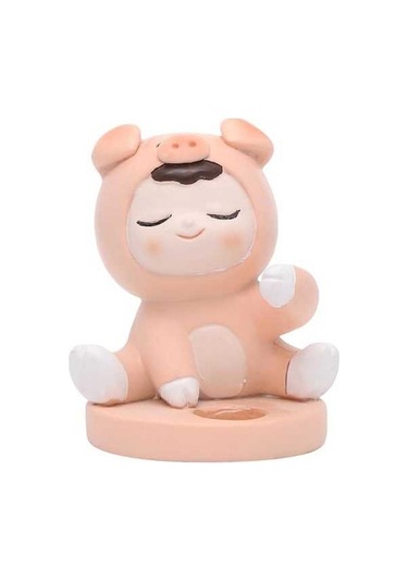 Pazly Vanity Tutucu Suntek Sevimli Pig Diş Fırçası Otel İçin Pr Diğer