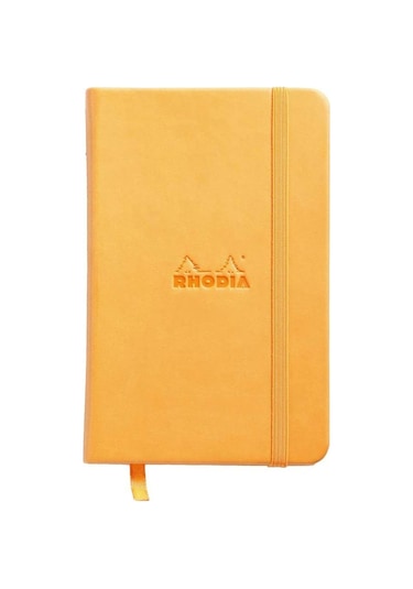 Rhodia Çizgili Defter 90X140 Turuncu Sert Kapak Rw118068 Turuncu