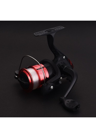 Mufunye Kırmızı 200 Tipi Plastik Olta Makinesi - Akıllı Montajlı, Hafif Ve Dayanıklı - Tatlı/salt Su Uygun Spinning Reel