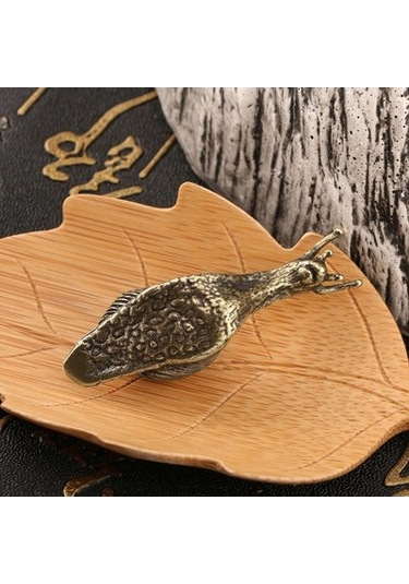 Lijinxu Magideal Pirinç Hayvan Heykeli Çin Feng Shui Süsleme Masa Çay