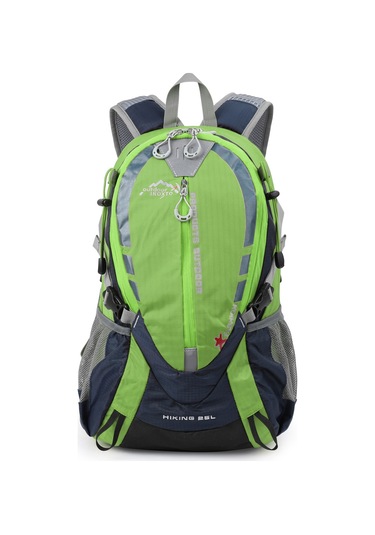 Yuntech01 25l Dayanıklı Seyahat Sırt Çantası - Yeşil Renk, Hafif Ve Konforlu Yeşil