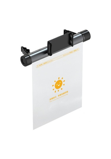 Sones Araba Depolama Çöp Torbası Braketi Araba Cep Telefonu Tablet Arka Yastık Tutucu Titanyum Grisi