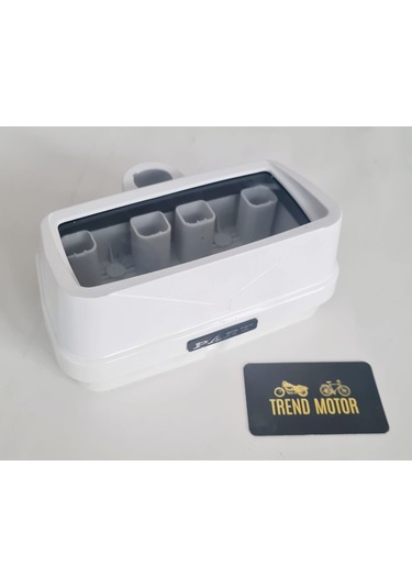 Kilometre Saati Kabı Plastiği Beyaz - Cg Motosiklet