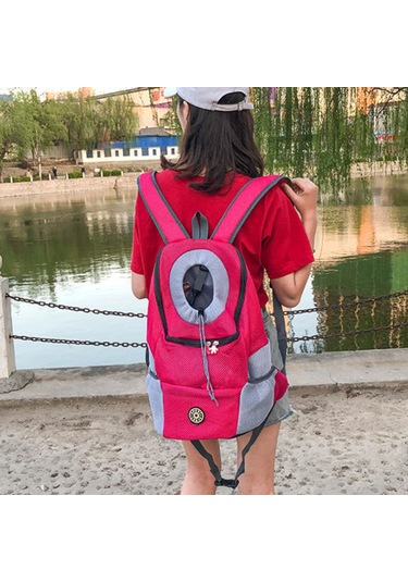 Lemestar Küçük Boy Pembe Kedi Köpek Taşıma Çantası - Hava Geçirgen, Rahat, Çekmeceli Tasarım, 0-3 Kg Uygun