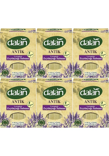 Dalan Antik Lavantalı Zeytinyağı Sabunu 6 x 900 G