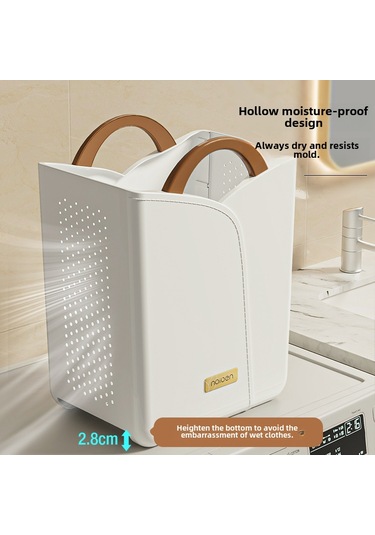 Yüksek Kaliteli Gri Küçük Kirli Çamaşır Sepeti, Yüksek Görünüm Renkli