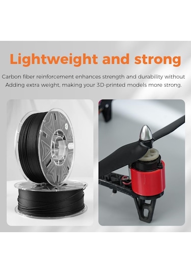 Creality Hyper Pa612-cf Karbon Fiber Takviyeli Pa Filament - 1kg 1.75mm - Urhanshop Gönderimli