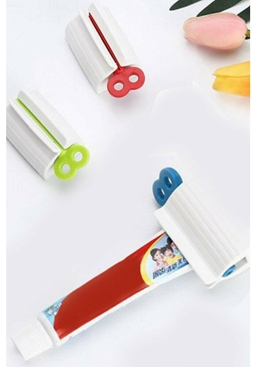 Çevirmeli Diş Macun Sıkacağı 2 Adet Diş Macunu Aleti Sıkma Aparat Diğer