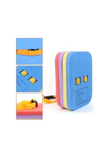 Xindoker Yüzme Egzersiz Seti: Eva Köpük Kolluk + Bel Süngeri, Yeşil-sarı Kolluk, Renkli Bel Süngeri Seçeneği Yeşil - Sarı