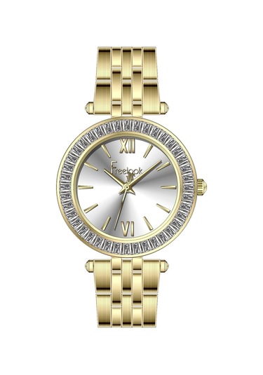 Fl.1.10495-3 Freelook Kol Saati 34 Mm / Gold Gri