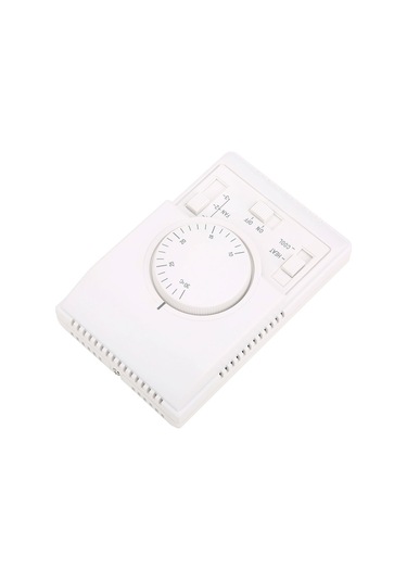 Yaozixa Duvar Tipi Mekanik Sıcaklık Kontrolörü, Merkezi Klima Termostatı, 10-30 C Aralığı, Ac220v, Fan Ve Valf Otomatik Kontrolü