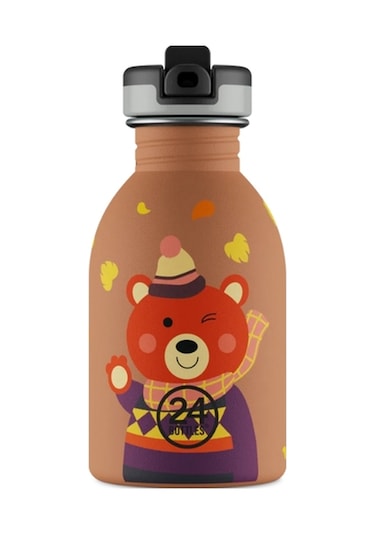 Kids Bottle Sweet Bear Paslanmaz Çelik Termos 250 Ml Renkli