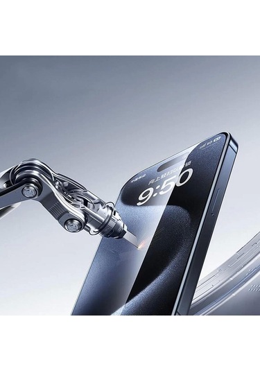 İphone 16 6.1 Hd Kırılmaz Cam Tam Kaplayan Ekran Koruyucu Çok Renkli