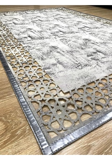 Hoom Rugs Deri Halı 04 Vizon Bronz Dekoratif Deri Halı
