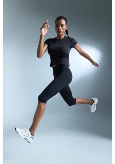 Defacto Defactofit Diz Altı Sporcu Tayt E2679ax25smbk81 SiYAH