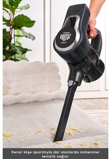 Karaca Power UP Pro Şarjlı Dikey Süpürge