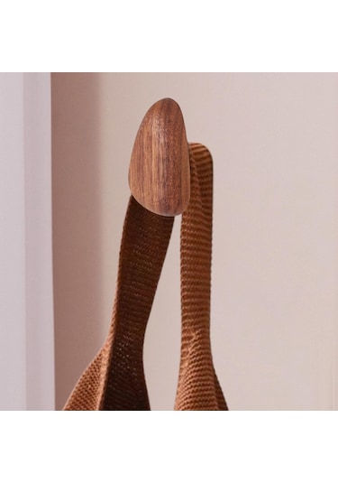 Suntek Yurt Yatak Odası Ev Için Ahşap Duvar Kanca Minimalist Üçgen