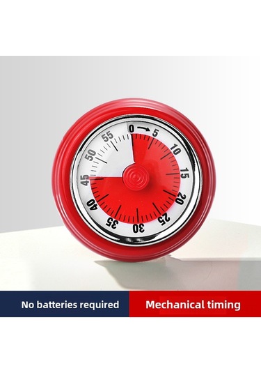 Symbee Stanyum Çelik Mutfak Zamanlayıcı, Manyetik Tutuculu, Mekanik Pişirme Hatırlatıcı, Öğrenci Zaman Yöneticisi Sarı