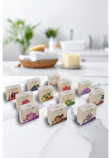 Misk Özlü Taş Sabun 5'li Eko Paket Nemlendirici Ve Onarıcı Kuru Cilt Bakımı - 5x125 Gr