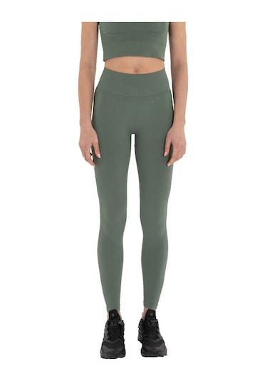 Inguz Seamless Toparlayıcı Yoga Tayt Yeşil