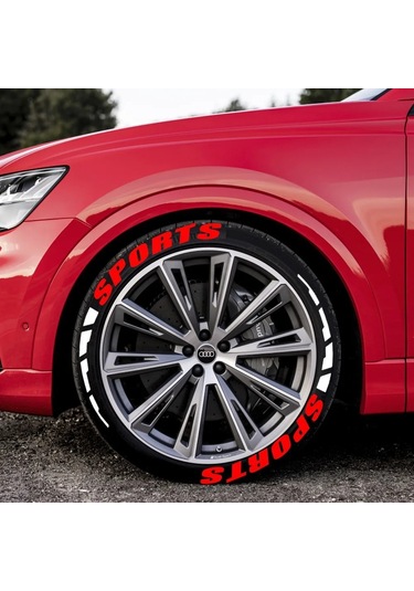 8 Adet Araba Lastik Tekerlek Çıkartmalar Araba Tuning Evrensel 3d Kalıcı Pvc Lastik Katıldı White 8sets 1 Piece Set