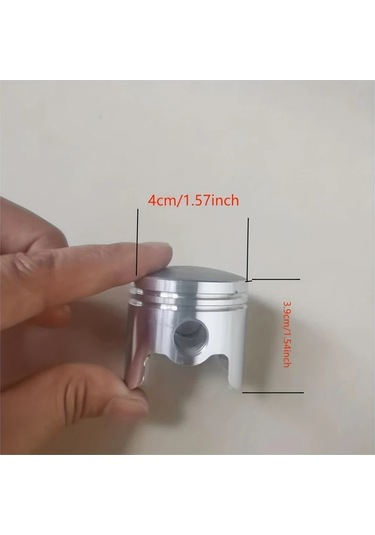 Chuangyinshop 1 Set 2 Zamanlı Piston Kit Seti Trimmer 40 5 Çim Biçme Makinesi Piston Set Aksesuarı