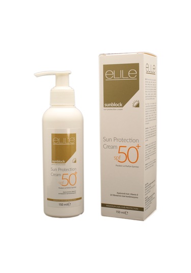 Elile Sunblock Sun Protection Güneş Koruma Kremi SPF50+ 150 ML