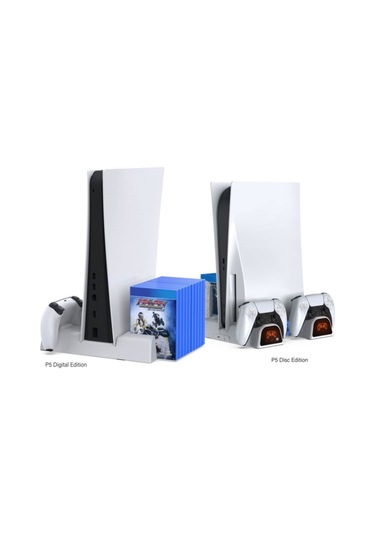 Playstation 5 Çok Amaçlı Soğutucu Ve Şarj Standı