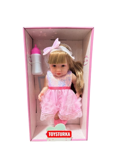 30 Cm Gerçekçi Yenidoğan Bebek Sesli Oyuncak Et Bebek 89324190