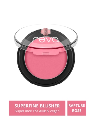 Süper Ince Toz Allık - Superfine Blusher Rapture Rose - No: 701 - Vegan & Temiz Içerik Bordo