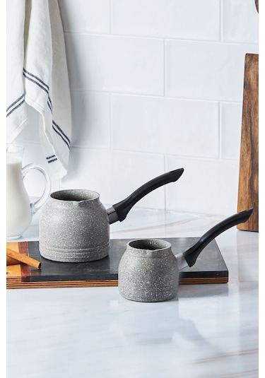 Karaca Darkstone 2li Cezve Seti  