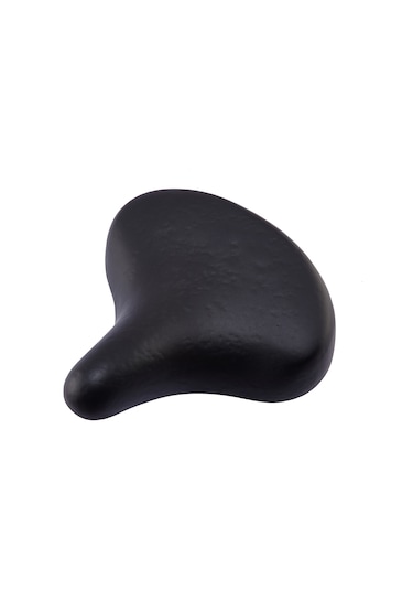 Bisiklet Sele Ultra Geniş E-Bıke&Bisiklet Uyumlu Elastomer Yaylı 27 x 24 CM Siyah