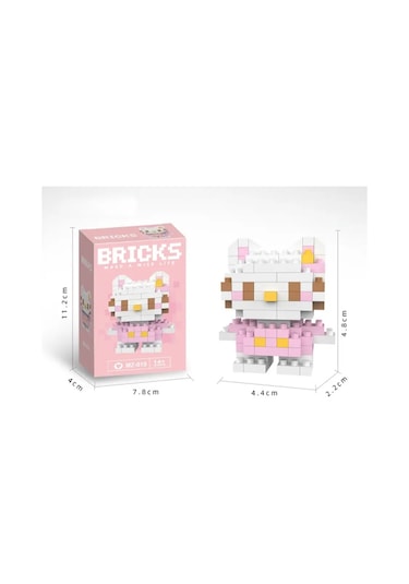 Bricks Hello Kitty Mini Lego Figürü