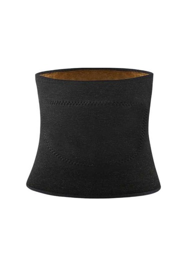 Pazly Suntek Bel Isıtıcı Sırt Destekleyici Kalın Koruyucu Rahat Siyah Siyah