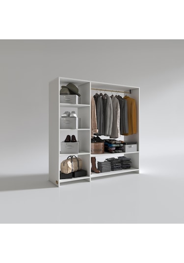 Kenzlife giysi dolabı mükremin 150*150*40 byz gardırop