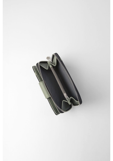 Cengiz Pakel Orta Boy Kadın Cüzdan 65295m - Siyah/yeşil 65295m-siyah-yeşil