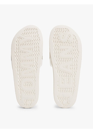 Tommy Hilfiger Kadın Terlik En0en02901ybı White